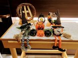 ハロウィンの飾り付け