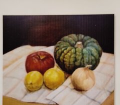 入居者様作品の紹介 野菜と果物