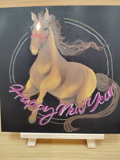 チョークアート♪