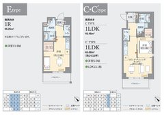 ☆最新空室状況のお知らせ☆1LDK・1R