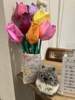 ☆フロントの飾りつけ☆