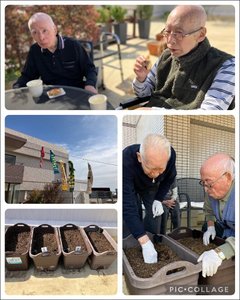 園芸レク&お茶会