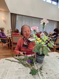 4月/フラワーアレンジメント②