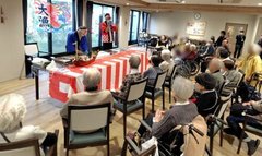 ブリの解体ショー