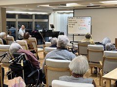 バリトン歌手、土橋先生と。