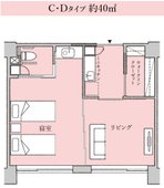 間取図はC・Dプラン