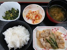 普段のメニュー