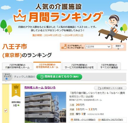 有料老人ホーム なないろ