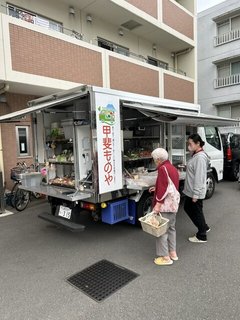 移動販売が来ます!