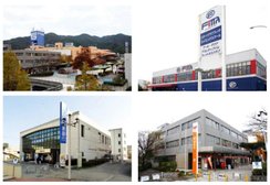 高陽ニュータウンの中心部