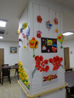 春を先どる桜寿カフェのホール