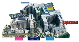 医療、飲食店などが集積する複合商業施設。