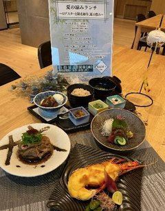 夏の涼みランチ～ロブスターと黒毛和牛、夏の恵み～
