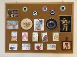 入居者様の手作り作品を飾りました