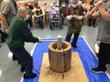 ケアハウス前橋 ～餅つき大会～