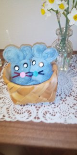 今年の干支「ねずみ」を作りました