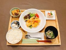 日替わり定食 エビのマヨソース(夜)
