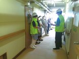 避難訓練を行いました。