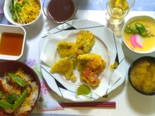 お誕生日会のお祝い膳