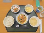 本日の夕食は「ガーリックチキンソテー」です♪