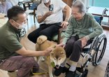 アニマルセラピーのご様子です🐶