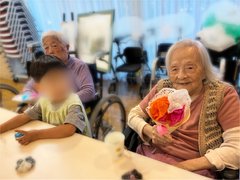 敬老会交流