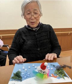 ふわふわ雪だるまです⛄️