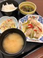 【2026年9月13日】本日のお食事 鶏肉とピーマンの塩炒め