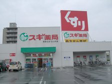 ドラッグストアまで徒歩4分