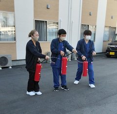 消防訓練を実施しました!