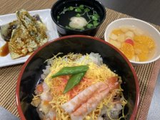 昼定食(ひなまつり)