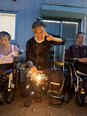 夏祭りのフィナーレ(花火)