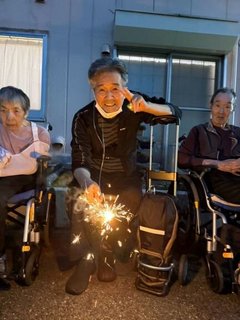 夏祭りのフィナーレ(花火)