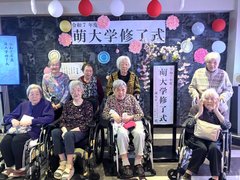 萌大学の修了式を行いました