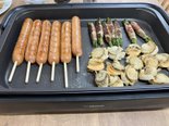企画食「炉端焼き・きのこ汁」