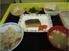 節分の時の昼食です