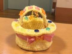 余暇活動『円形織り(サークルウィービング)』に挑戦!②