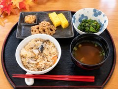 9/14 秋の味覚 さんまご飯ランチ