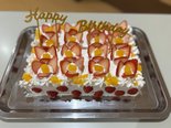 1月の誕生日ケーキ