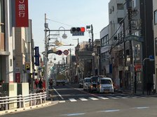 徒歩5分ほどの所に松江大通り商店街があります。