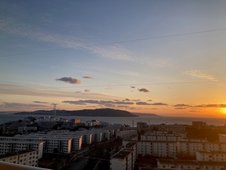 バルコニーからの夕景