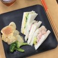 手作りランチ(サステナブルなサンドイッチ)