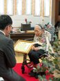 敬老の日を前に、施設ではひと足早く お祝いの会を開会いたしました!