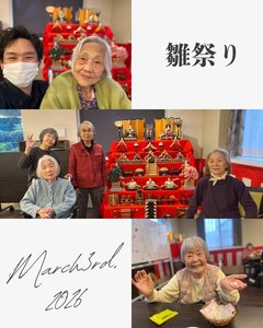 ひな祭りのご様子です♪