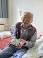 くき翔裕館Ⅱ号館の父の日 靴下とお菓子のプレゼントです♪