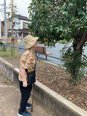 近くの公園に行ってきましたよ〜