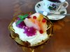 R7.8.5 喫茶あざれあ「桃🍑と紅茶のムース」②