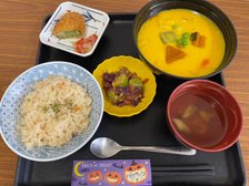 ハロウィンのかぼちゃ料理