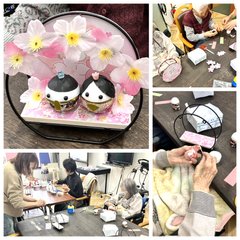 🌸春を感じる製作レクリエーション