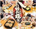 ジューッと美味しい音が響く!お好み焼き